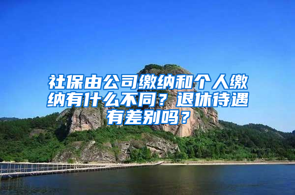 社保由公司缴纳和个人缴纳有什么不同？退休待遇有差别吗？