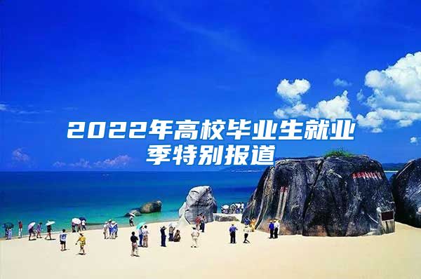 2022年高校毕业生就业季特别报道③