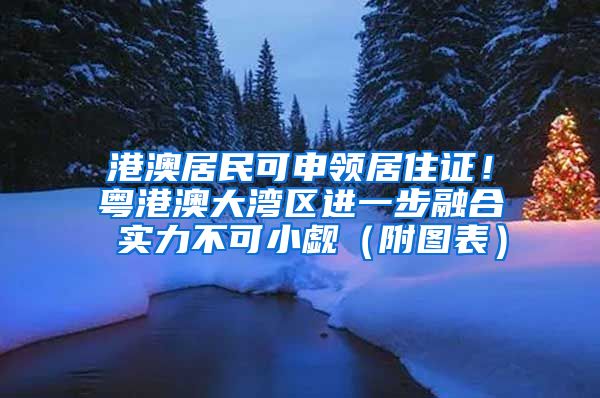 港澳居民可申领居住证！粤港澳大湾区进一步融合 实力不可小觑（附图表）