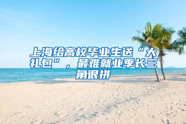 上海给高校毕业生送“大礼包”，最难就业季长三角很拼