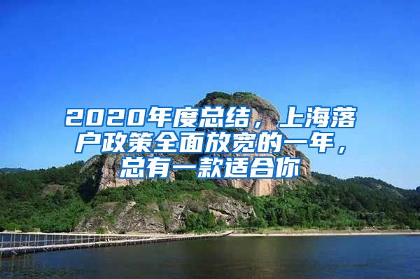 2020年度总结，上海落户政策全面放宽的一年，总有一款适合你